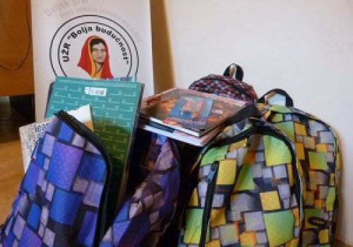 School supplies for 55 students