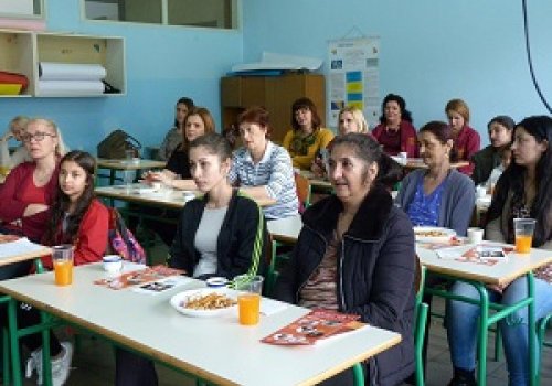 Workshop at the primary school in Lukavac