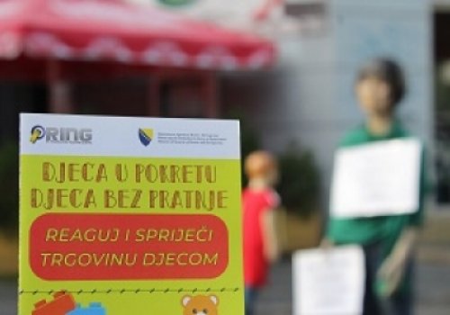 Implementing a series of activities we marked the European Day Against Human Trafficking