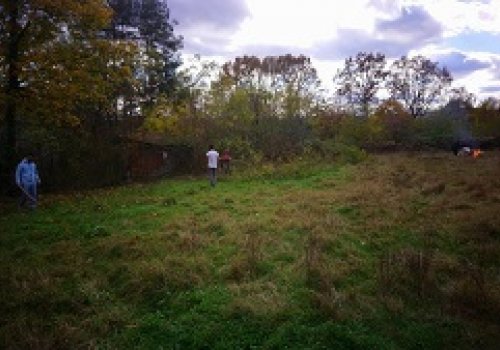 Preparatory work on the construction of a playground in the local community of Kiseljak