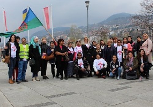 We started the process of creating the Platform for improving the rights and position of Roma women in Bosnia and Herzegovina