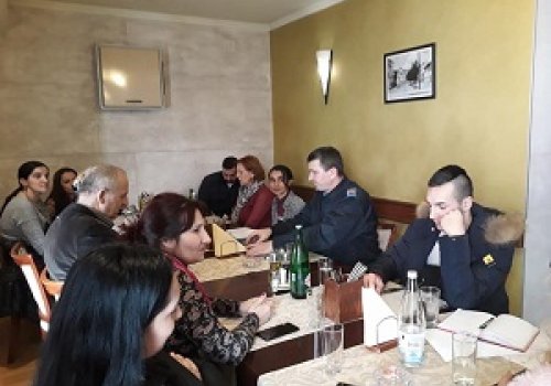 Representatives of the institutions and community representatives held a joint planning meeting