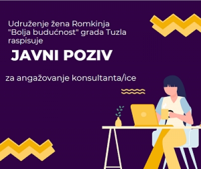 JAVNI POZIV za angažovanje  konsultanta/ice