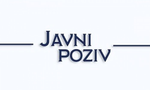 JAVNI POZIV za angažovanje konsultanta/ice