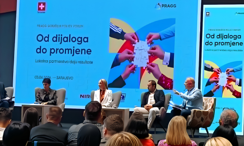 Učešće našeg Udruženja na PRAGG Godišnjem Policy Forumu koji je održan 3. juna 2026. godine u Sarajevu